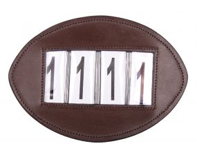 Number holder basic Brown