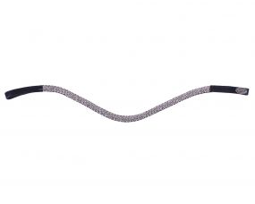 Browband Verbena Black/silver Full