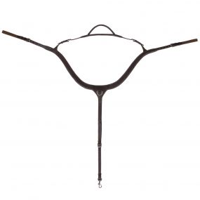 Breastplate with handle Dark brown Full