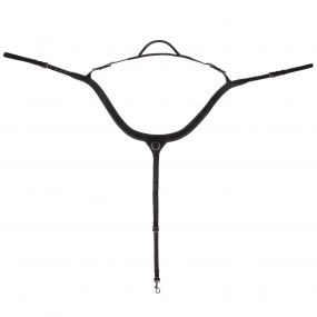 Breastplate with handle Black Full