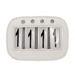 Number holders Quatro (2-pack) White