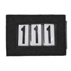 Number holder Clip Shine Black