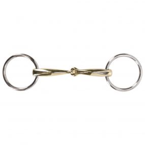 Loose ring bit Anatomical Argentan 9.5