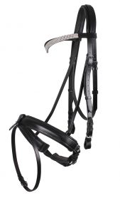 Bridle draft horse Elegance Black XXL