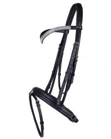 Bridle draft horse Elegance Black XXL