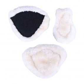 Breastplate Ontario fur patches White
