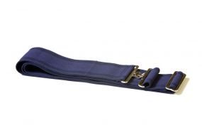 Elasticized rug strap Blue