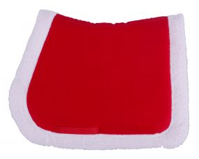 Christmas saddle pad Red AP Full