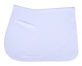 Saddle pad Color White AP Full