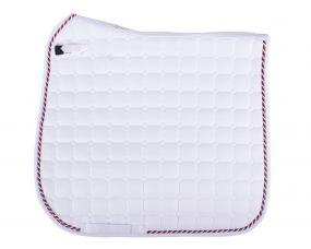Saddle pad Flags White r/w/b AP Pony
