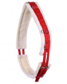 Lunging girth Color Bright red Full
