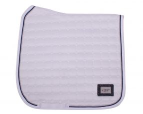Saddle pad Glitz White/navy AP Full
