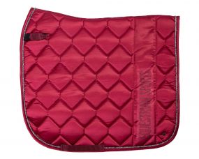 Saddlepad Gloss Burgundy VZ Pony
