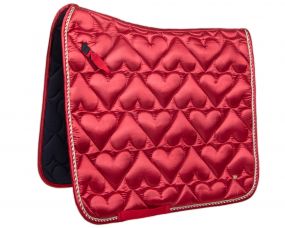 Saddle pad Valentine Red AP Full