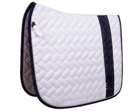 Saddle pad Kae White/black AP Full