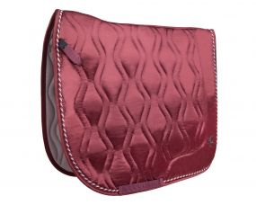 Saddle pad Qiara Burgundy AP Full