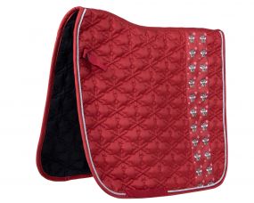 Saddle pad Merry Christmas Red AP Full