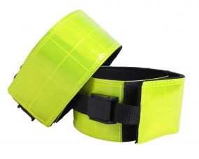 Reflection leg straps (per 2) Yellow