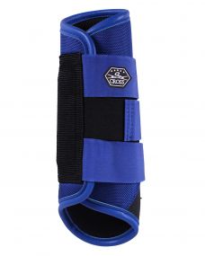 Eventing boots hind leg technical Cobalt blue XL