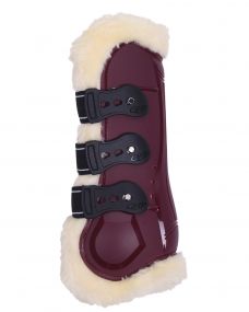 Tendon boots Ontario Burgundy Full