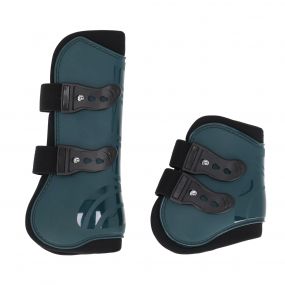 Tendon boots set Dark green Full