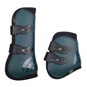 Tendon boots set Dark green Full