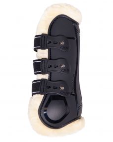Tendon boots Menton Black Full