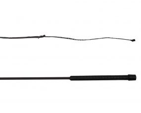 Lunging whip Black 2.00m