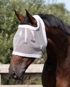Fly mask without ear protection Grey Mini Shet