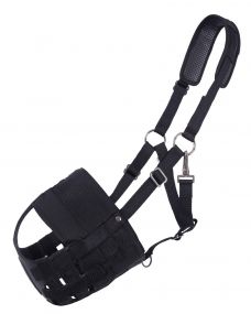 Grazemuzzle with nostrils Black Full