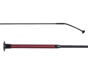 Dressage whip Spiral Burgundy 120cm