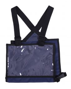 Number bib Navy
