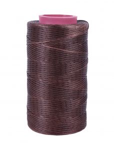 Plaiting thread waxed (10pcs) Brown