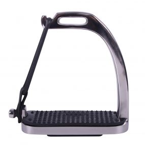 Peacock safety stirrup Stainless steel 12cm