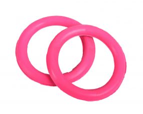Safety stirrup elastic rings Fuchsia