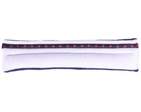 Noseband pad Q Friesian White Full