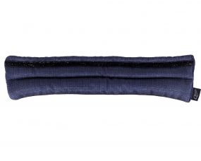 Noseband pad Metallic glitz Blue Pony