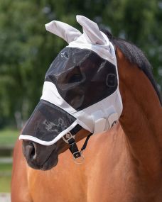 Fly mask Solaire Grey Extra full