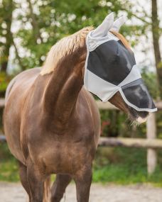 Fly mask Solaire Grey Extra full