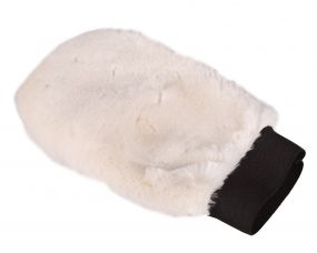 Grooming glove soft Cream