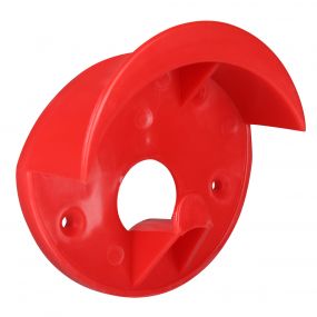 Bridle hook Bright red
