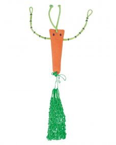 Horse toy with haynet Carrot