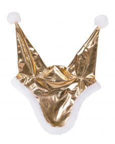 Ear net Santa Christmas Gold Full