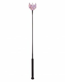 Riding whip Veerle Soft pink 65cm