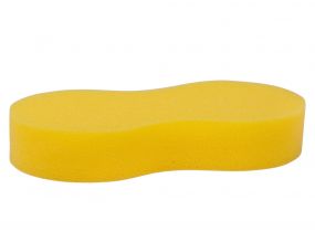 Sponge compressed Yellow 10pcs