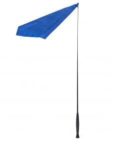 Training stick with flag Blue 110cm