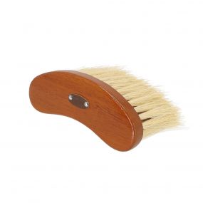 Curved dandy brush Royal Brown