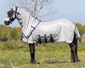 Fly sheet with neck and hood Big neck Grey 225