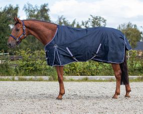 Turnout rug luxury 50gr Navy 215