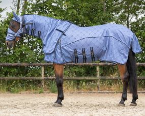 Anti-fly sheet collection with neck and hood Countryblue 215